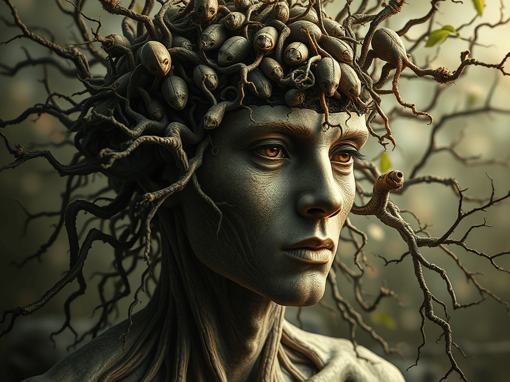 פורטרט של מחשבה, אילן מויאל, 
Portrait of a thought, Ilan Moyal
