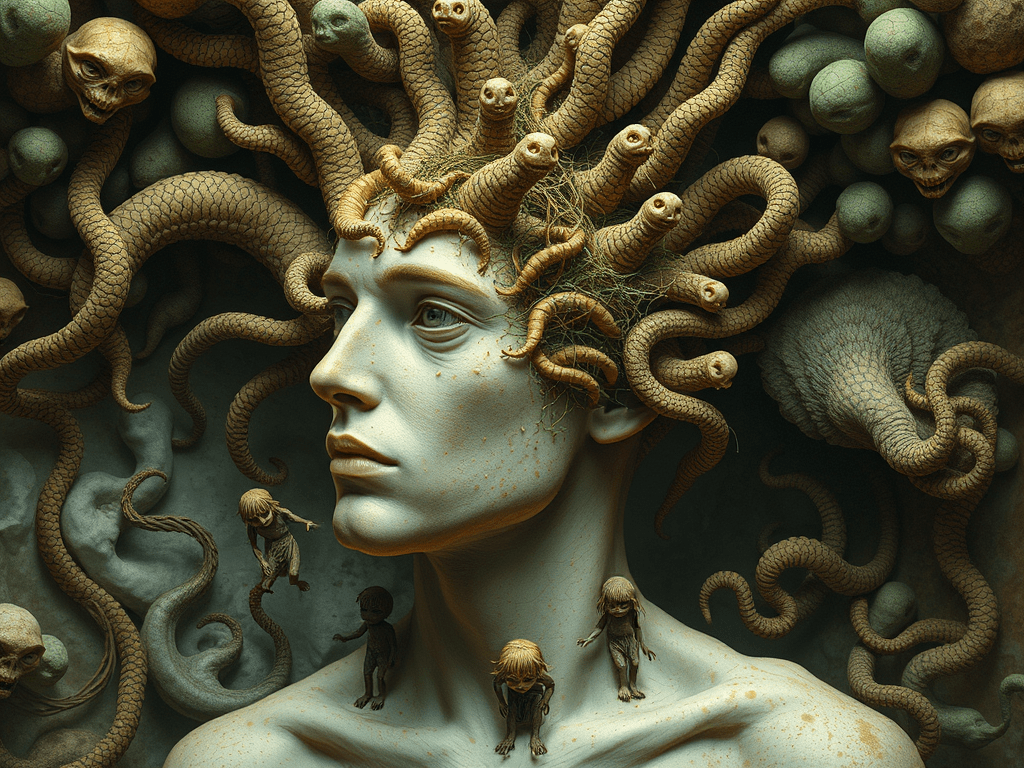 פורטרט של מחשבה, אילן מויאל, 
Portrait of a thought, Ilan Moyal
