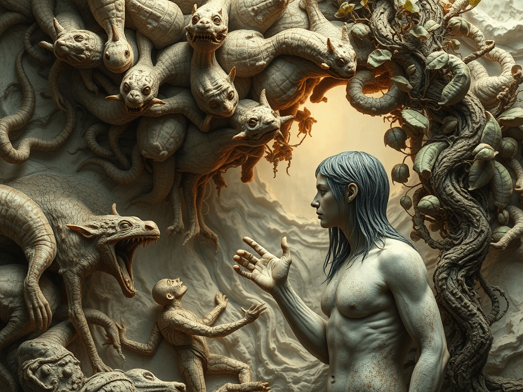 פורטרט של מחשבה, אילן מויאל, 
Portrait of a thought, Ilan Moyal
