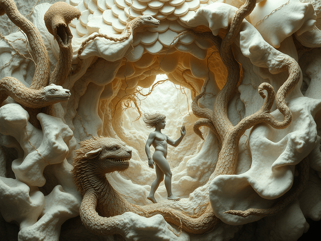 פורטרט של מחשבה, אילן מויאל, 
Portrait of a thought, Ilan Moyal
