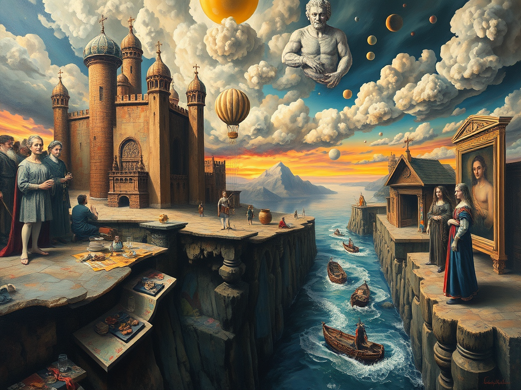 The historical-metaphysical journey of painting