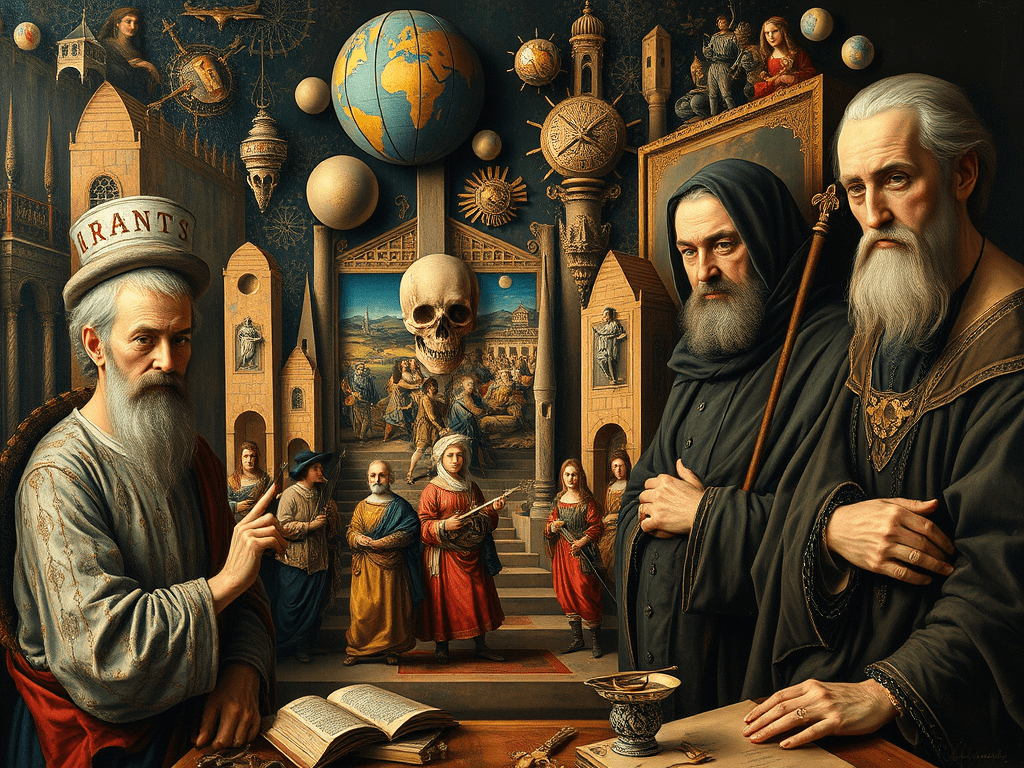 The historical-metaphysical journey of painting