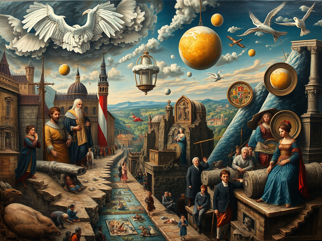 The historical-metaphysical journey of painting