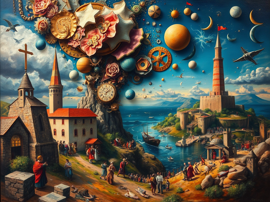 The historical-metaphysical journey of painting